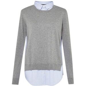 Bloomingdale's | French Connection | Size Small | Grey/Blue Mix It Shirt